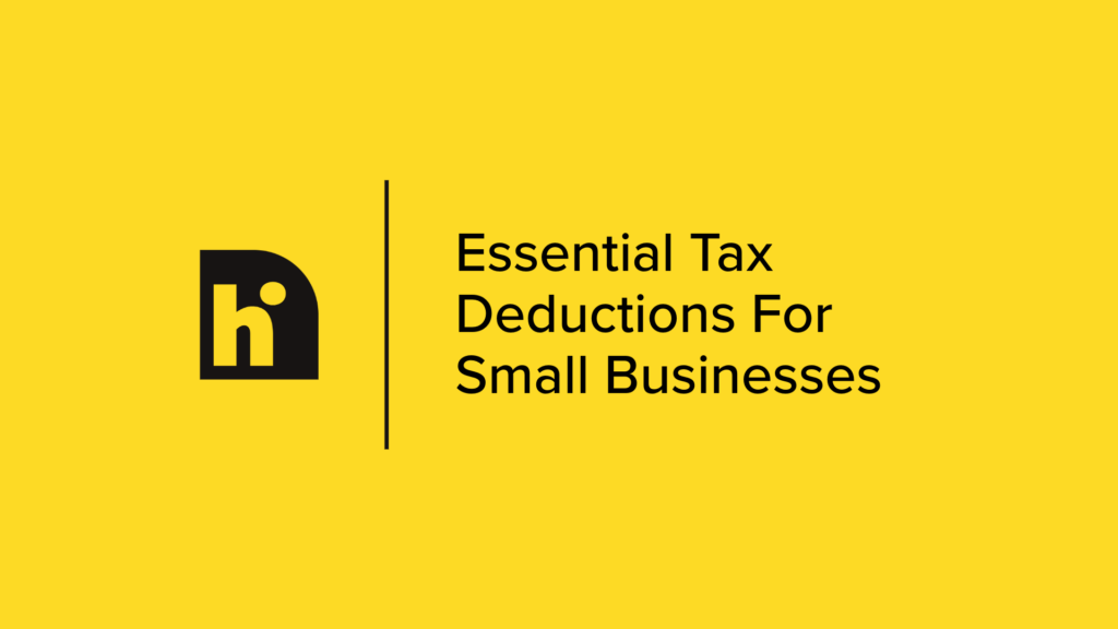 Tax Deductions for Small Businesses