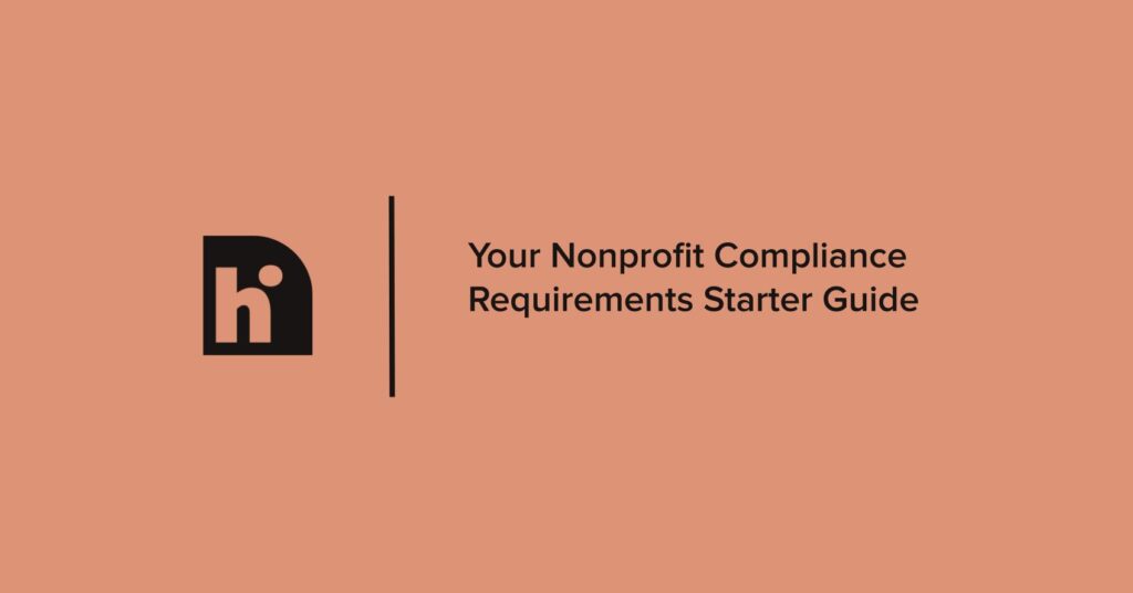 Blog title card: Nonprofit compliance requirements