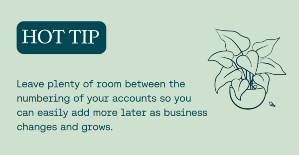 Nonprofit chart of accounts tip